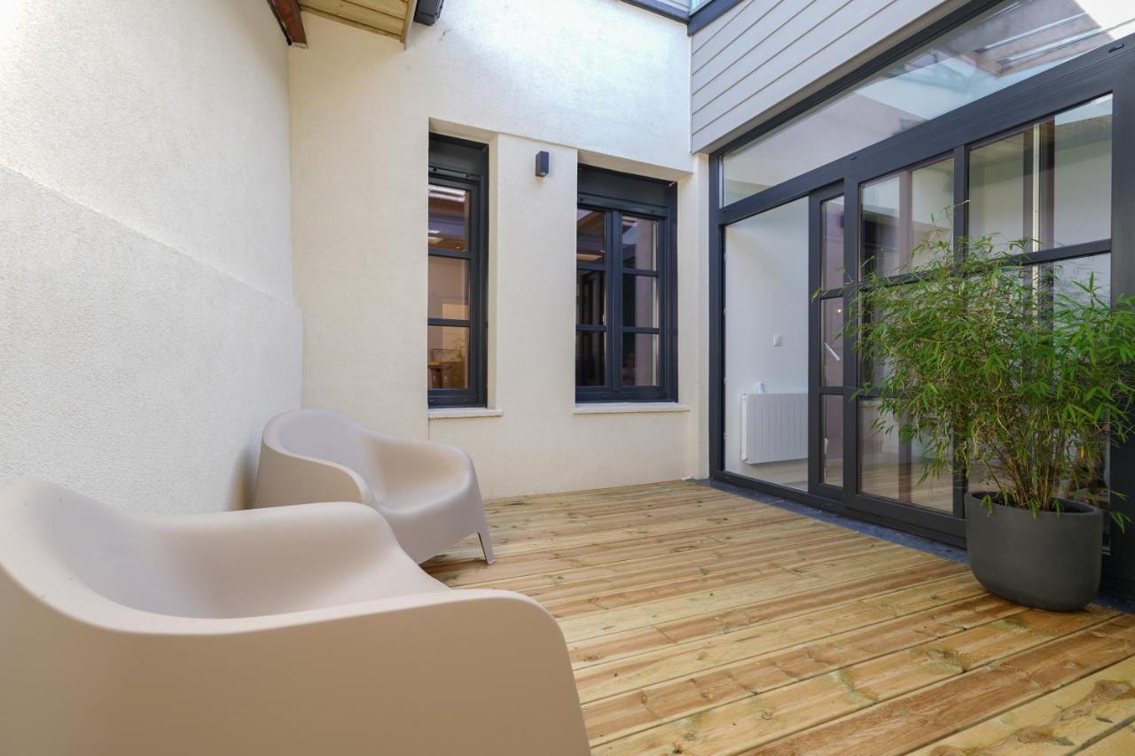 La Villa Berenice « Le Patio » En Coeur De Ville Saint-Amand-les-Eaux Buitenkant foto